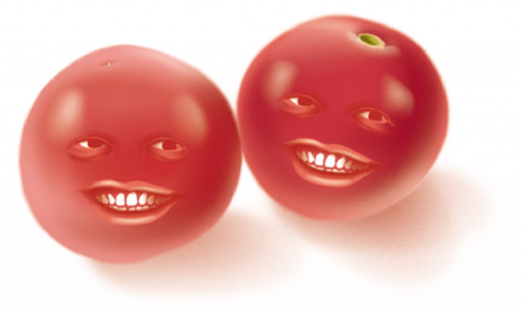 Cheery Tomatoes. Adobe Illustrator. August 2015.