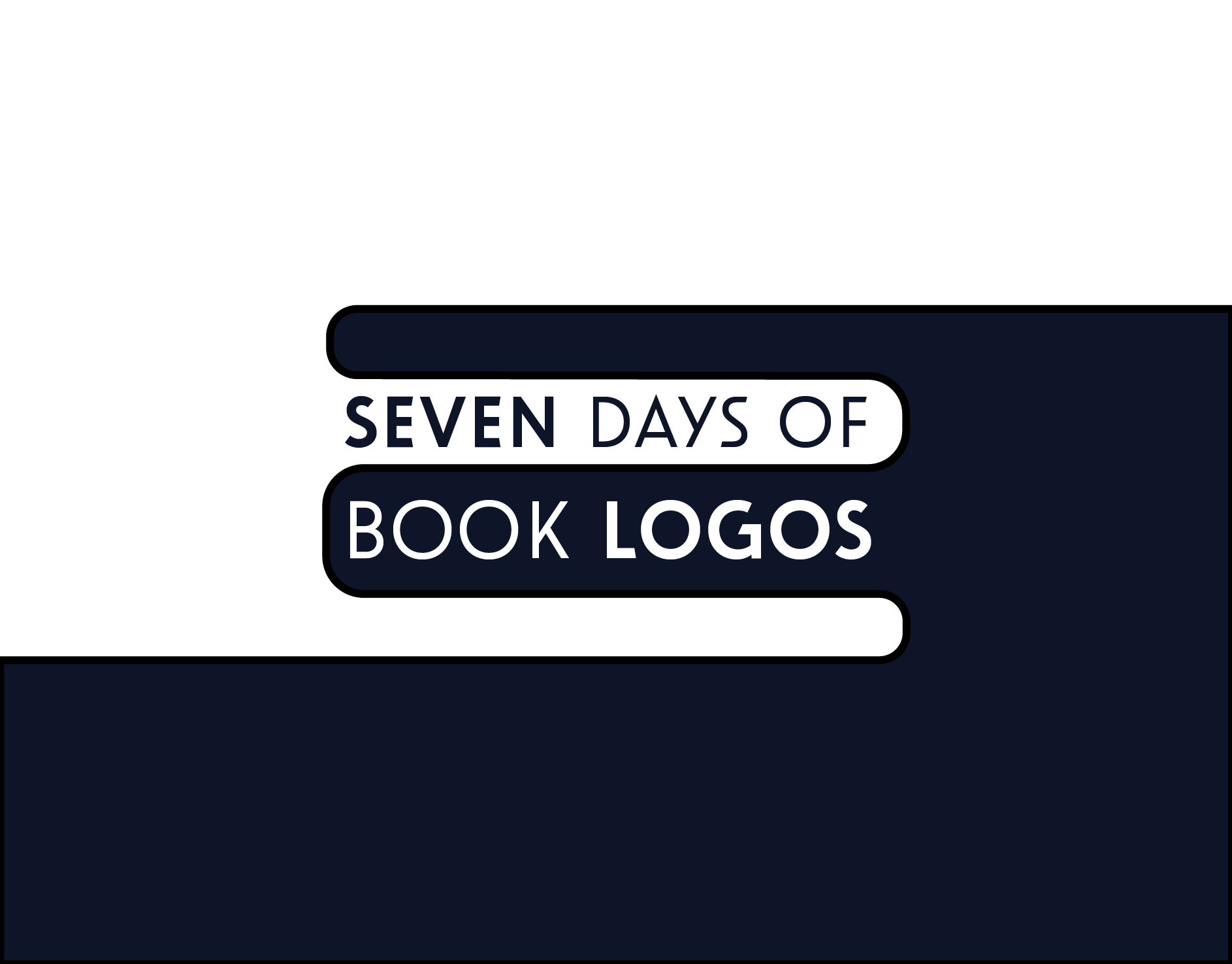 Seven Days of Book Logos. October 2020