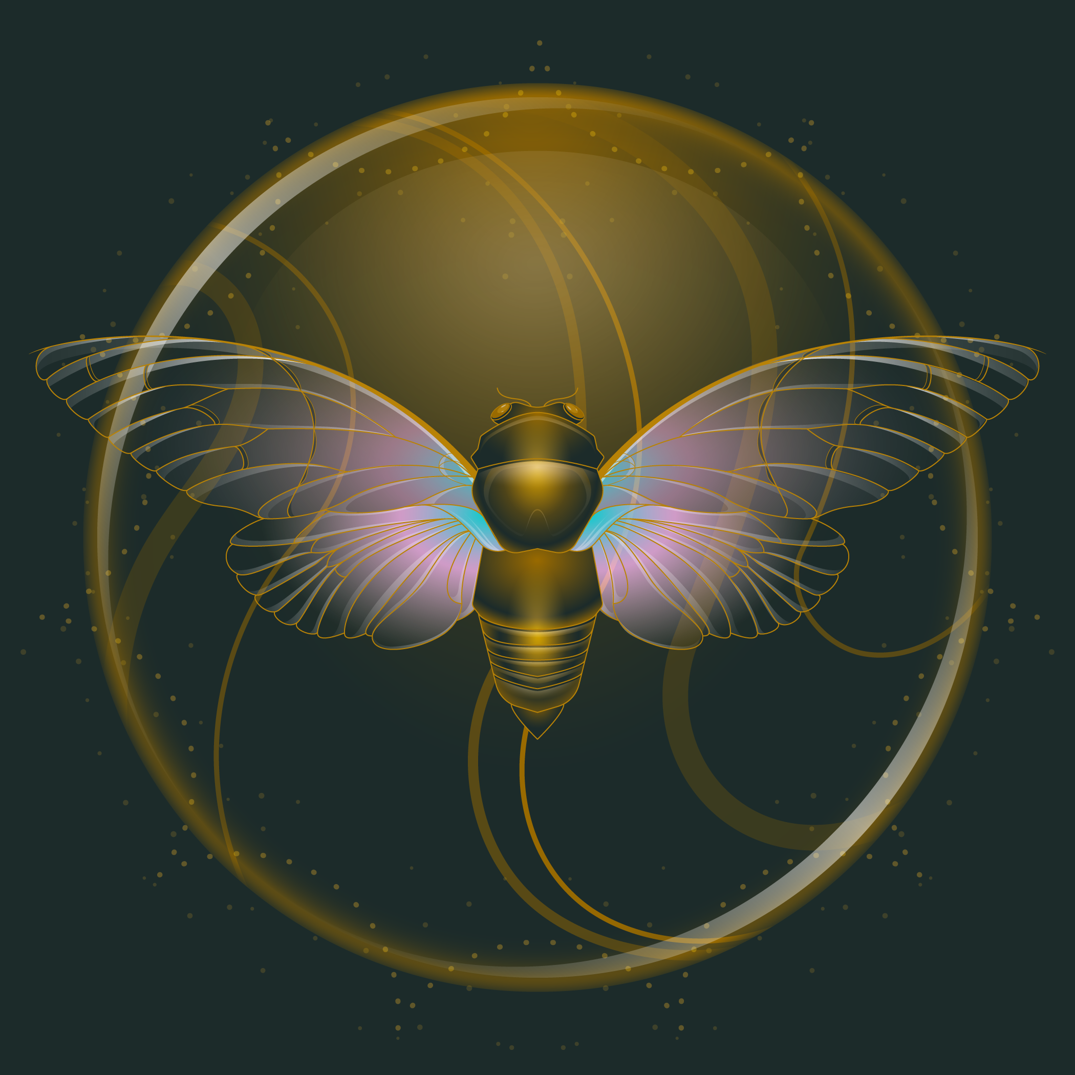 Ghost Cicada | Ayuthia Spectabile. December 2020