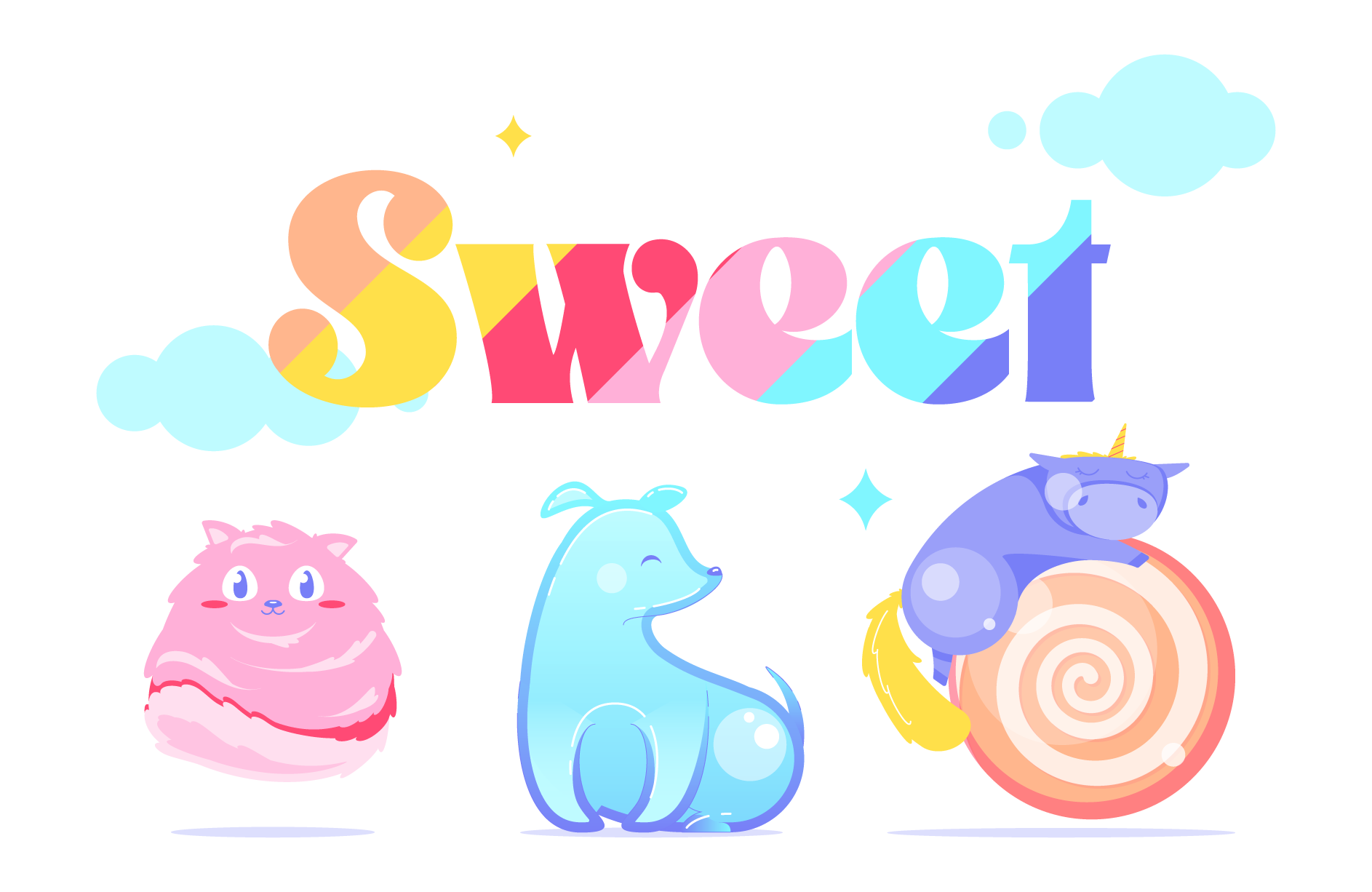 Sweet Candy Critters. September 2021