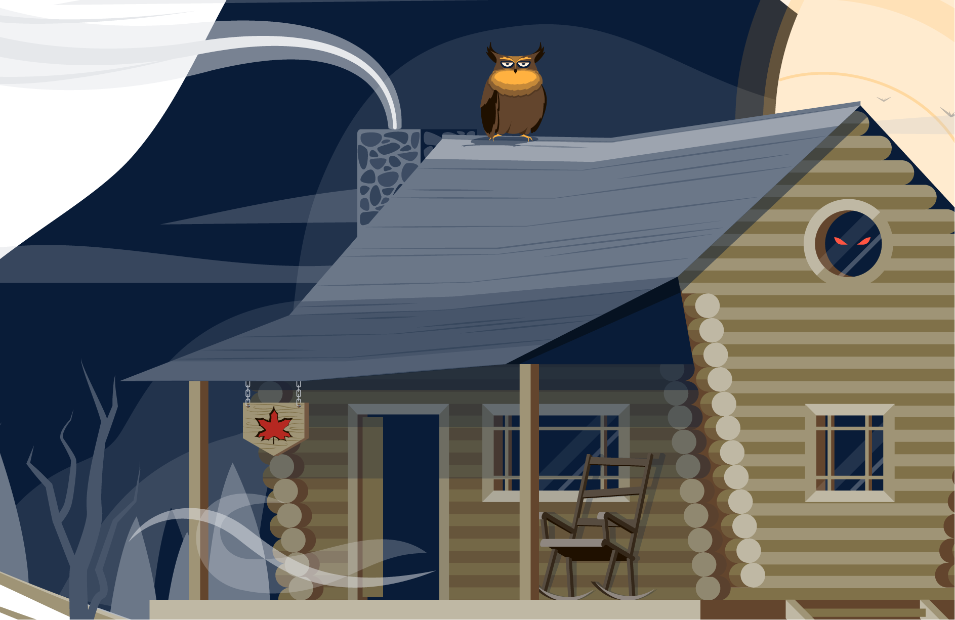 Maple Lodge. October 2020