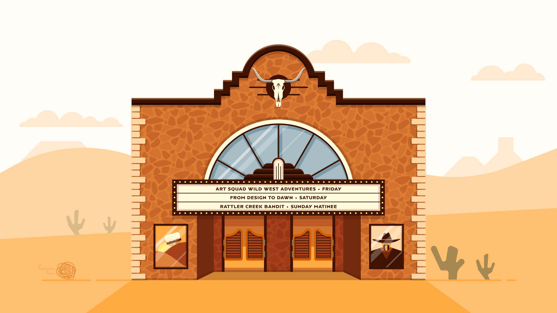 Tumbleweed Western Theater. January 2021
