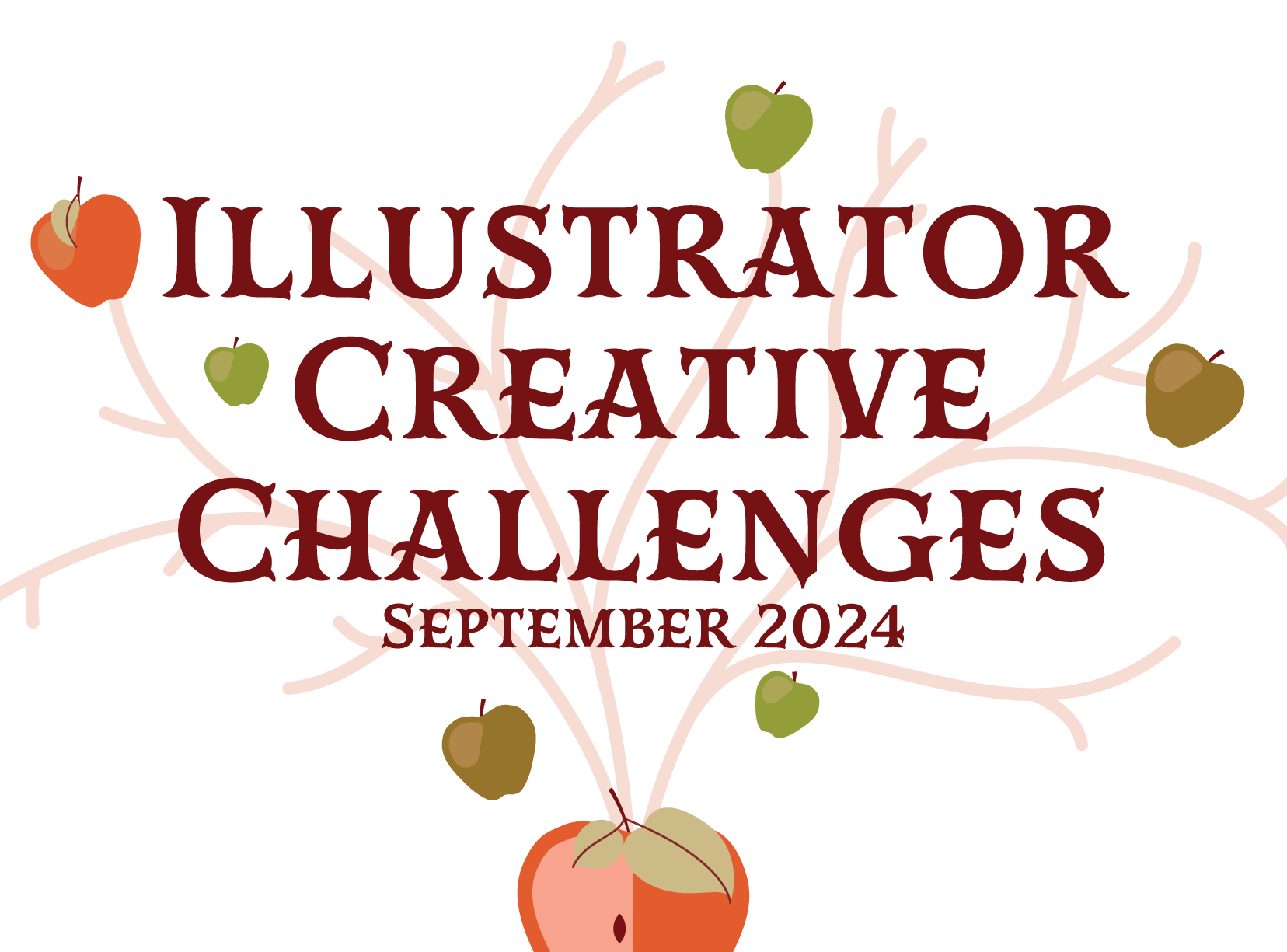 Illustrator Creative Challenges. September 2024