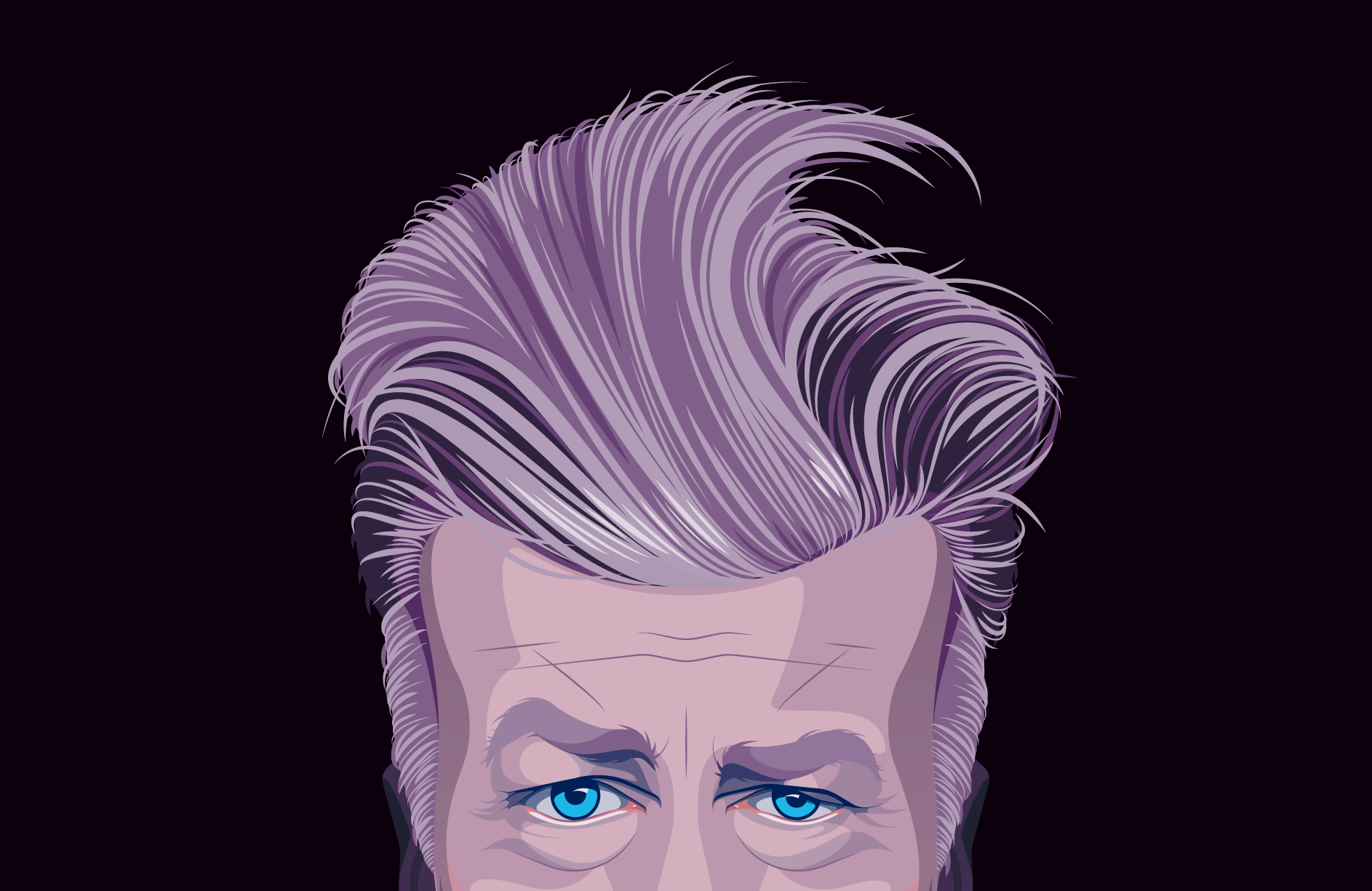 David Lynch Portrait. January 2025