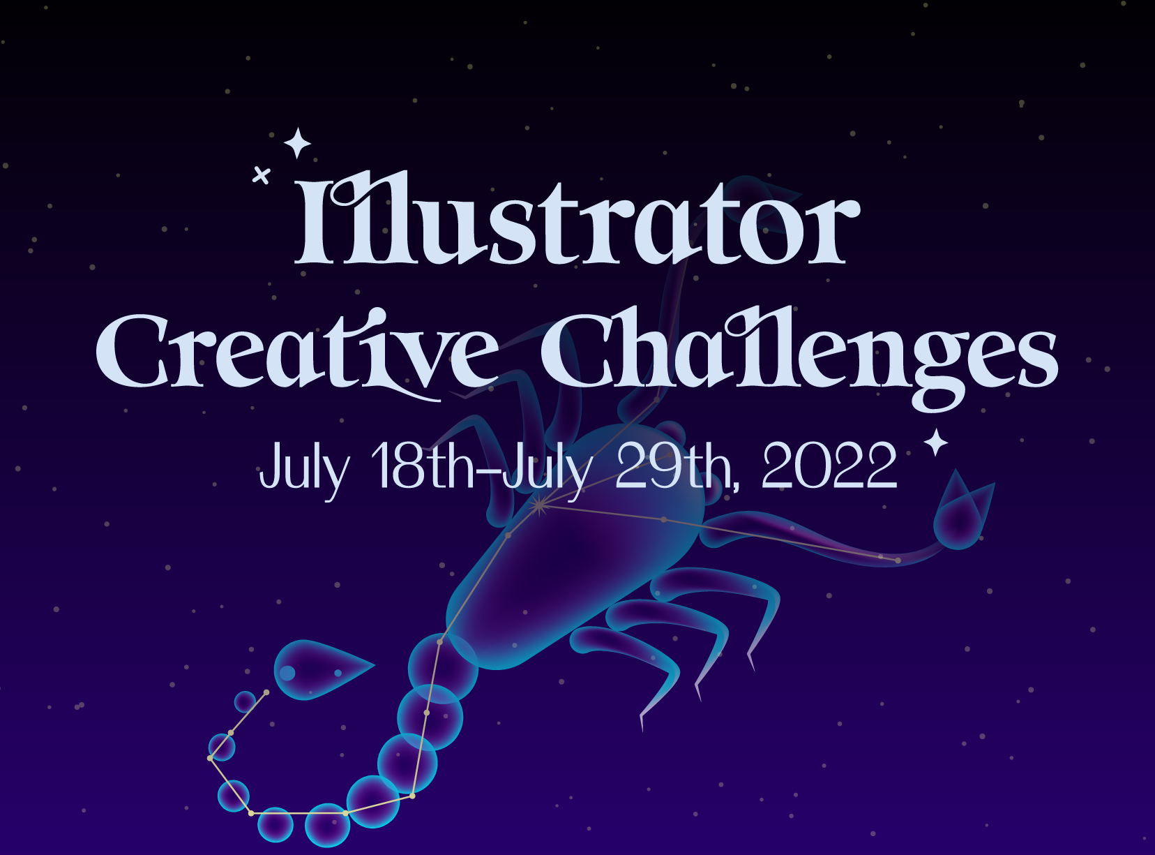 Illustrator Creative Challenges. July 2022
