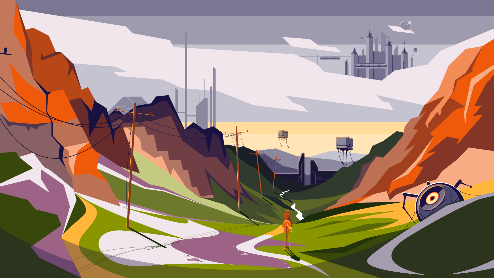 Plein Air and Roll or Troll Landscape. November 2025