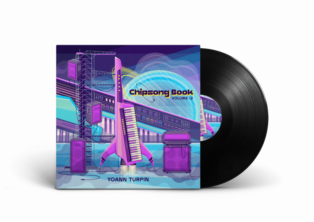 Chipsong Book Volume 12 vinyl album mock-up
