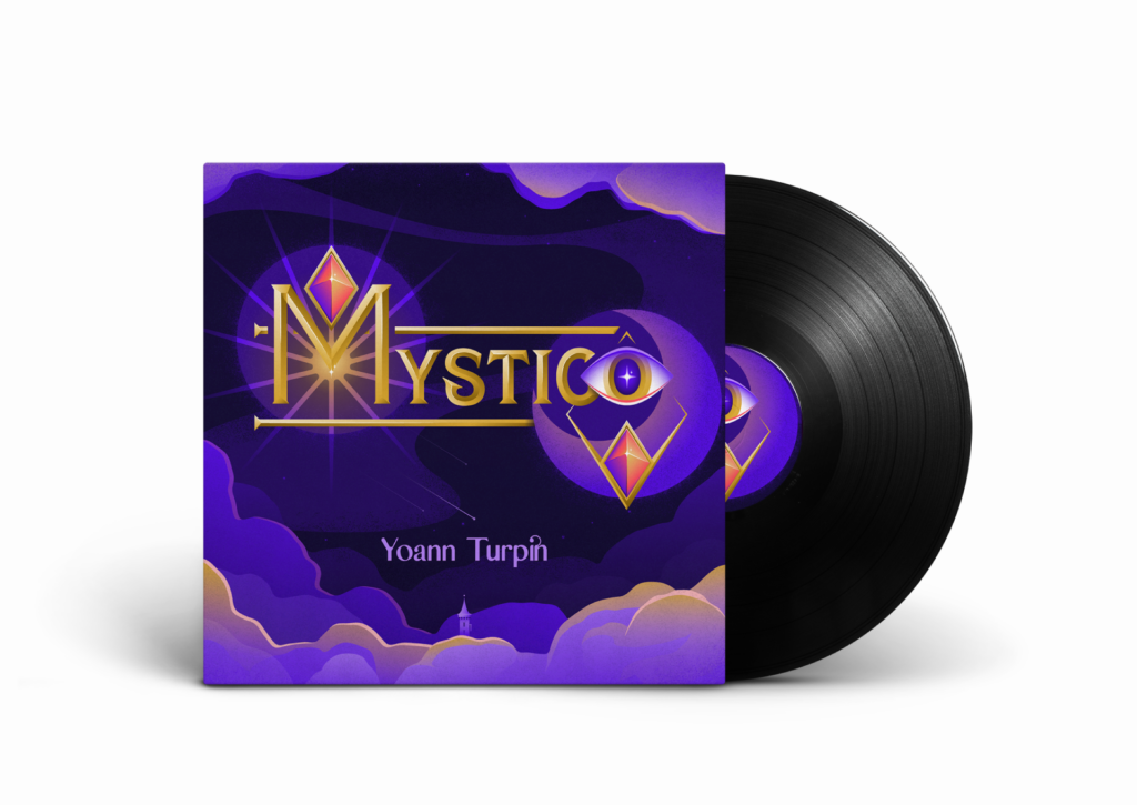 Mystico by Yoann Turpin, vinyl mock-up